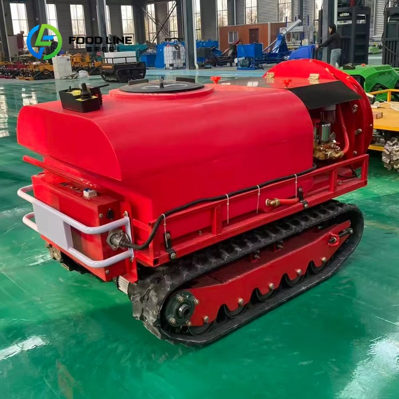 Agriculture Farming Robot - Dostosowywany Samobieżny Opryskiwacz Gąsienicowy Sterowany Zdalnie
