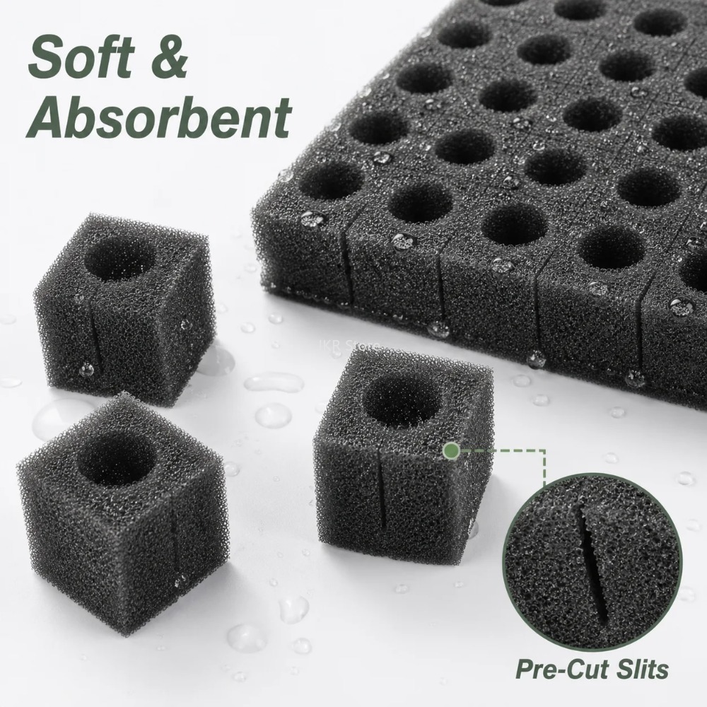 100 szt. Gąbkowe wkłady hydrop – Nursery Plug Tray recenzja i cena