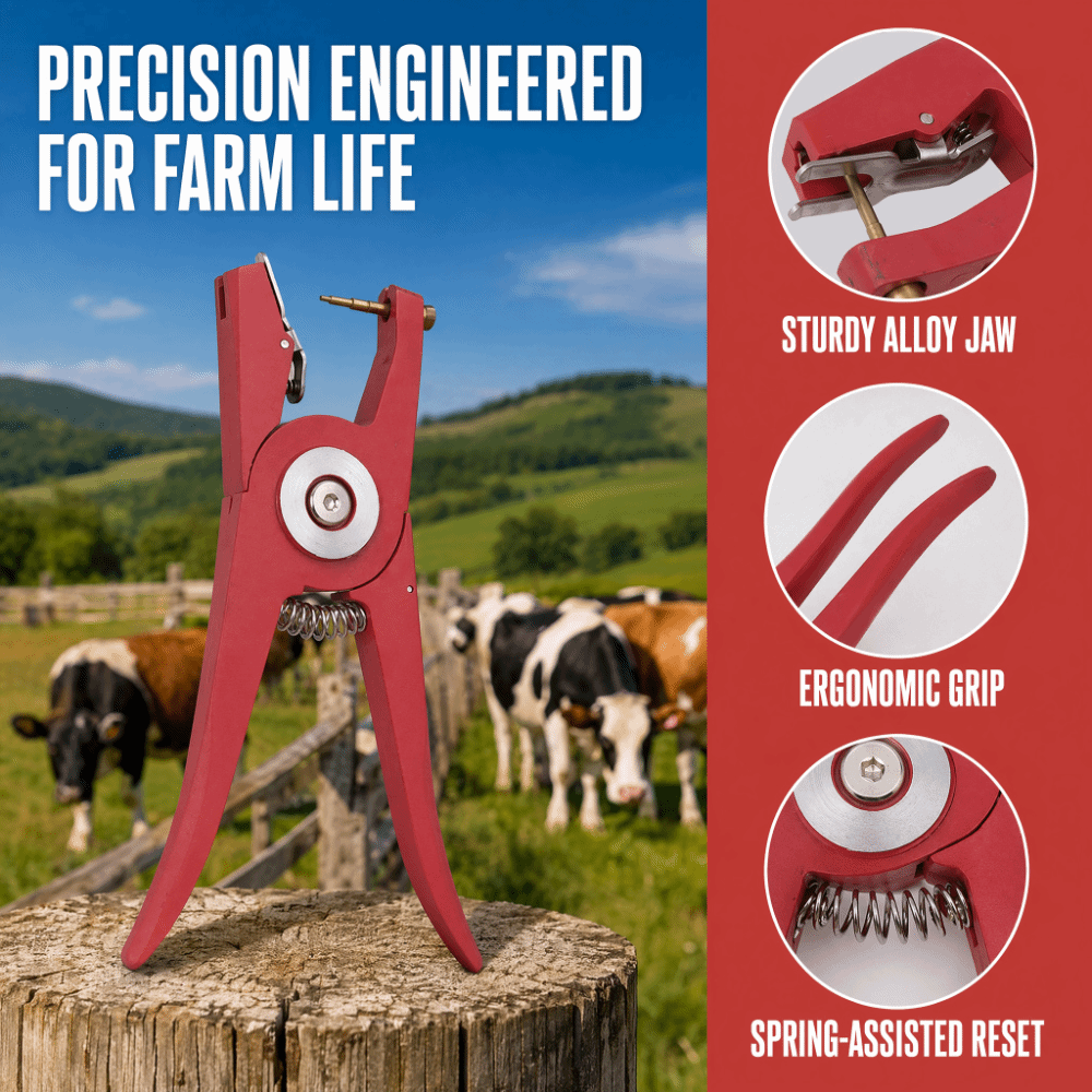 Szczypce do kolczykowania zwie – Livestock Ear Tag recenzja i cena