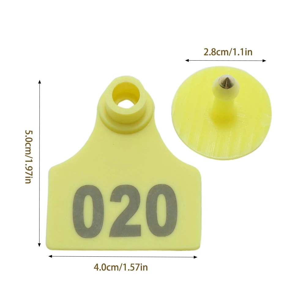 100 szt. Miedziane znaczniki n – Livestock Ear Tag recenzja i cena