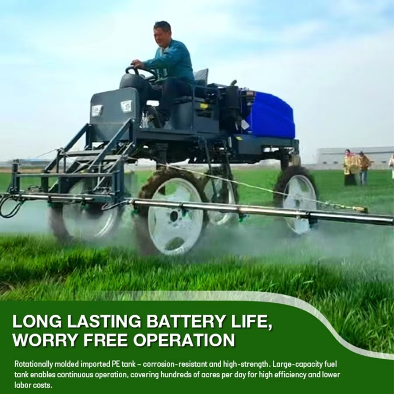 Czterokołowy opryskiwacz wysok – Agriculture Farming Robot recenzja i cena