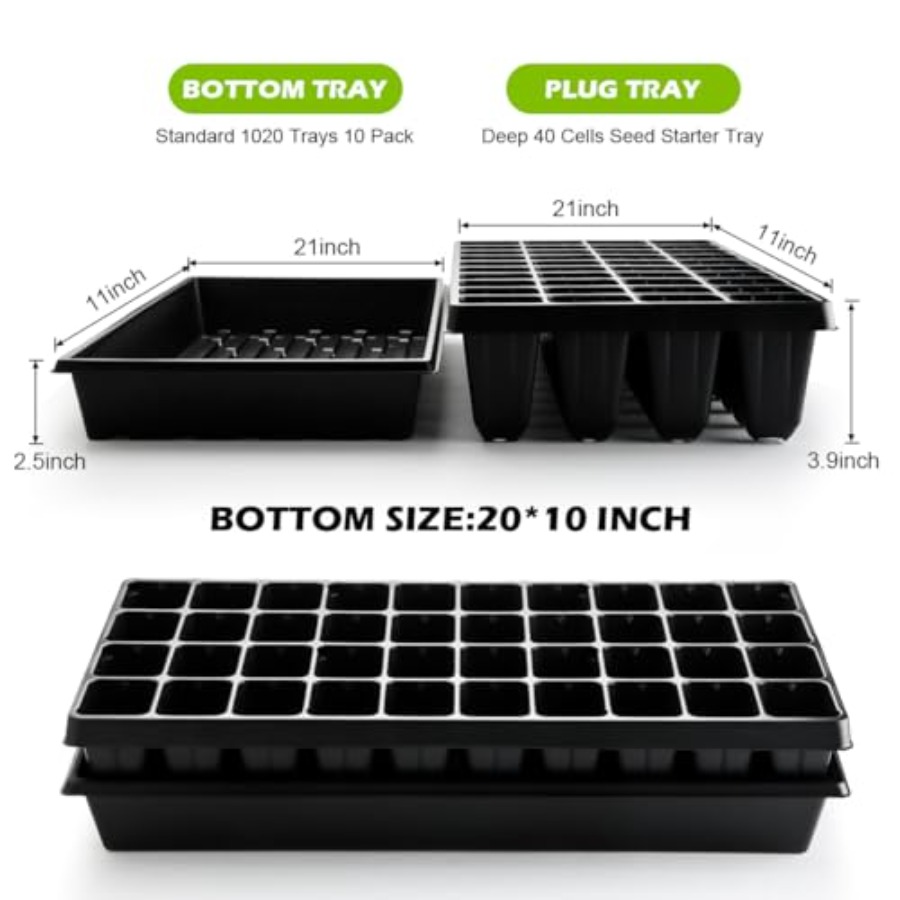 10 sztuk tacki do rozsady 1020 – Nursery Plug Tray recenzja i cena